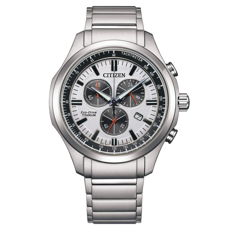 CITIZEN ECO DRIVE CRONO SUPER TITANIO 2530