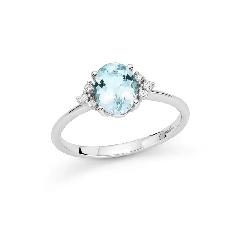 ANELLO ACQUAMARINA MILUNA