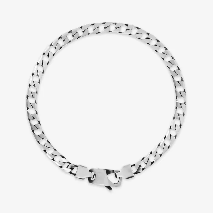 BRACCIALE CATENA GRUMETTA SQUADRATA
