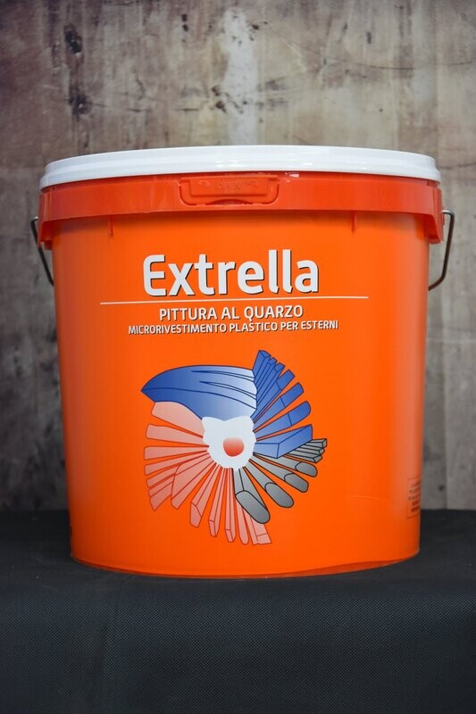 EXTRELLA Quarzo plastico per esterni antialghe