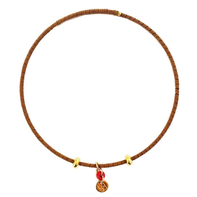 COLLANA BAGA SU PENDAGLIU