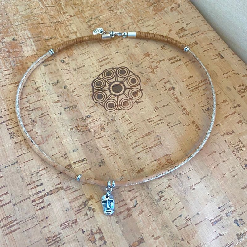 COLLANA BAGA  SUGHERO