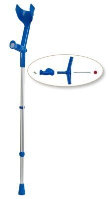 Unterarmgehstütze Comfort enzianblau