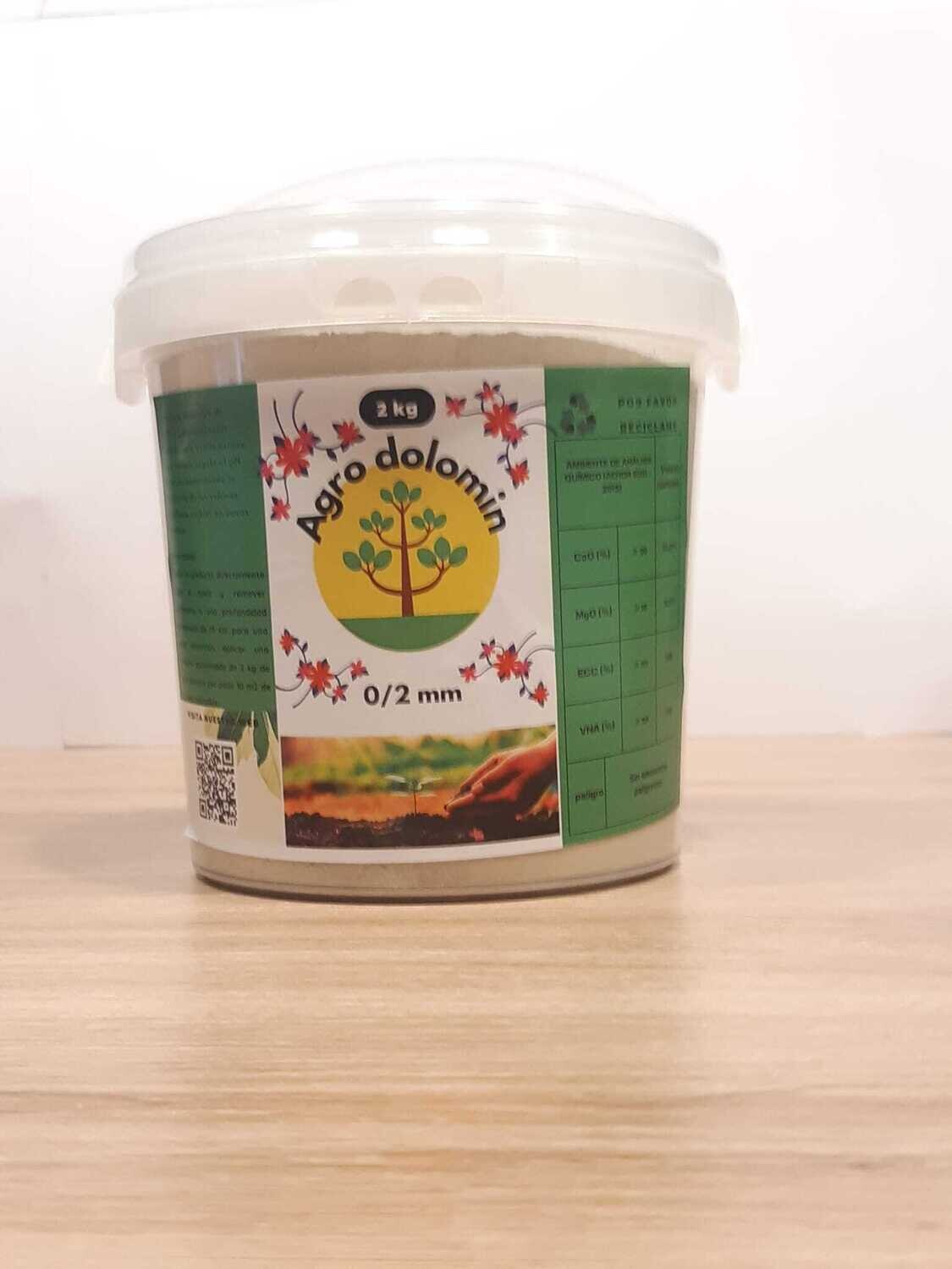 Tarrina Dolomita Agrícola 0/2 mm arena