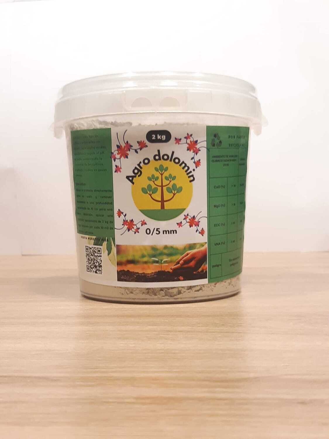 Tarrina Dolomita Agrícola 0/5 mm