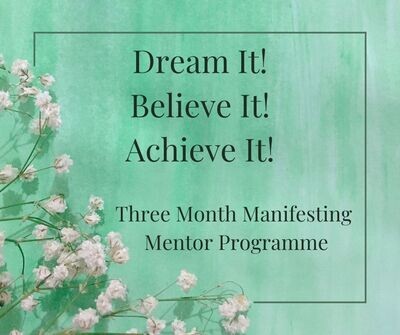 Three Month Manifesting Mentor Programme