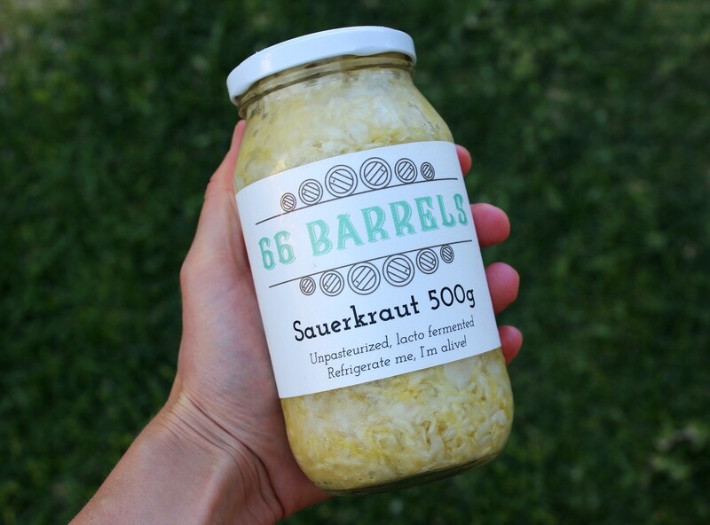 Traditional Sauerkraut 66 Barrels