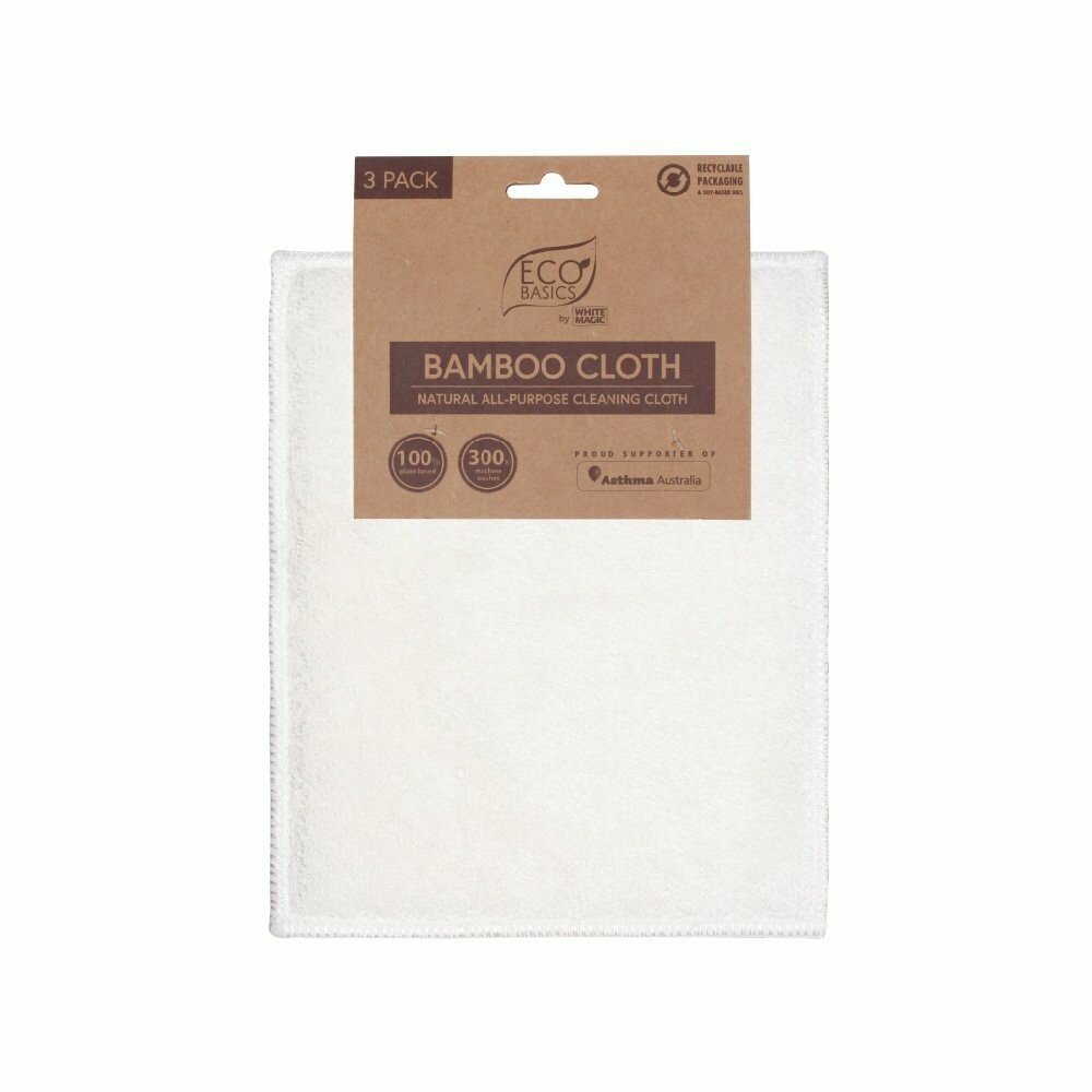 Bamboo Cloth Eco Basics Set of 3 Bamboo Cloth Eco Basics Set of 3