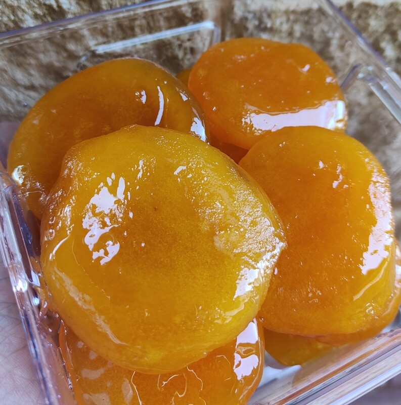 GLACE PEACHES