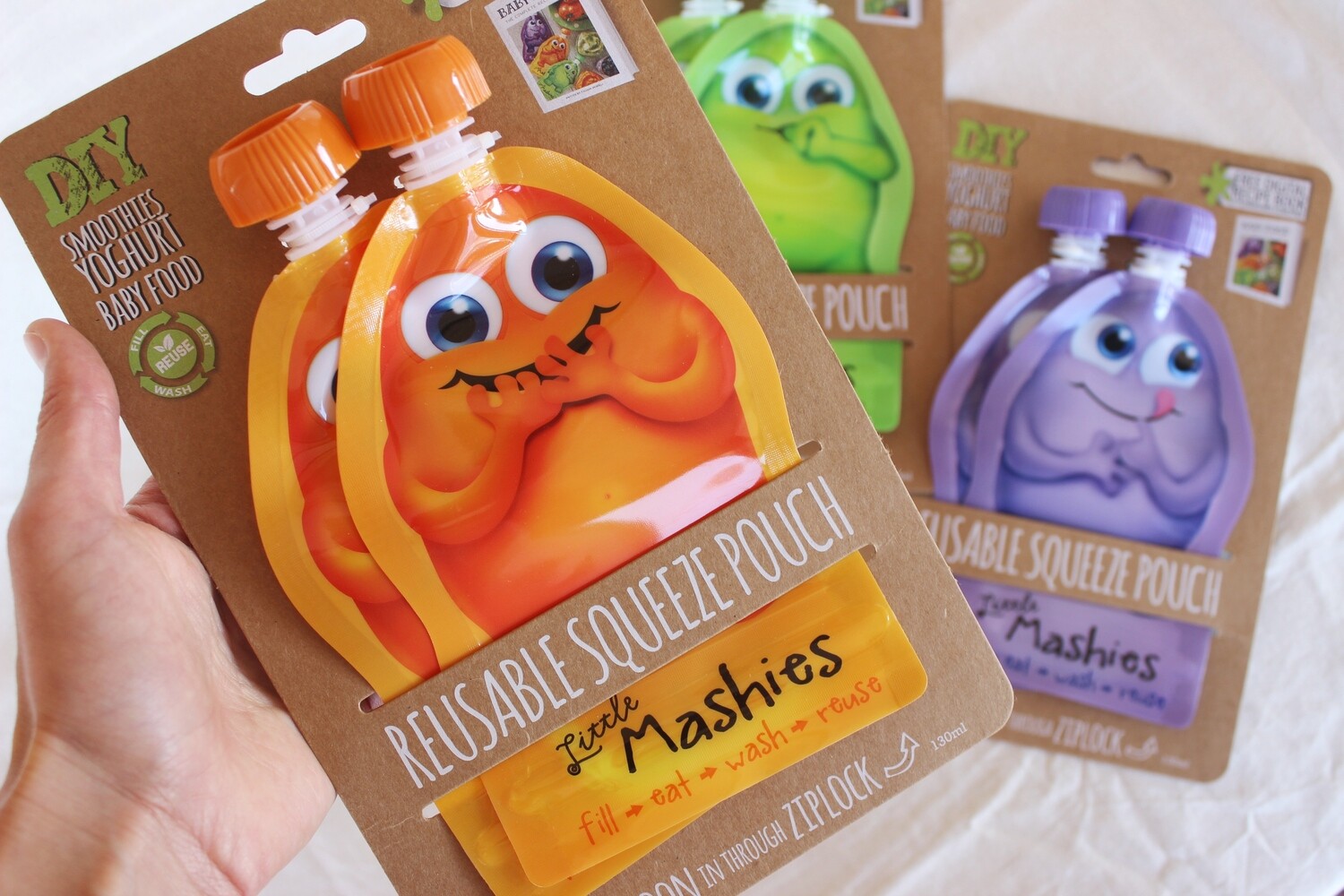 Reusable Squeeze Pouch