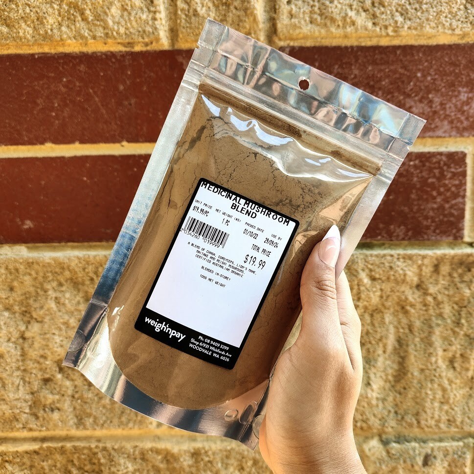 Medicinal Mushroom Powder Blend 100g