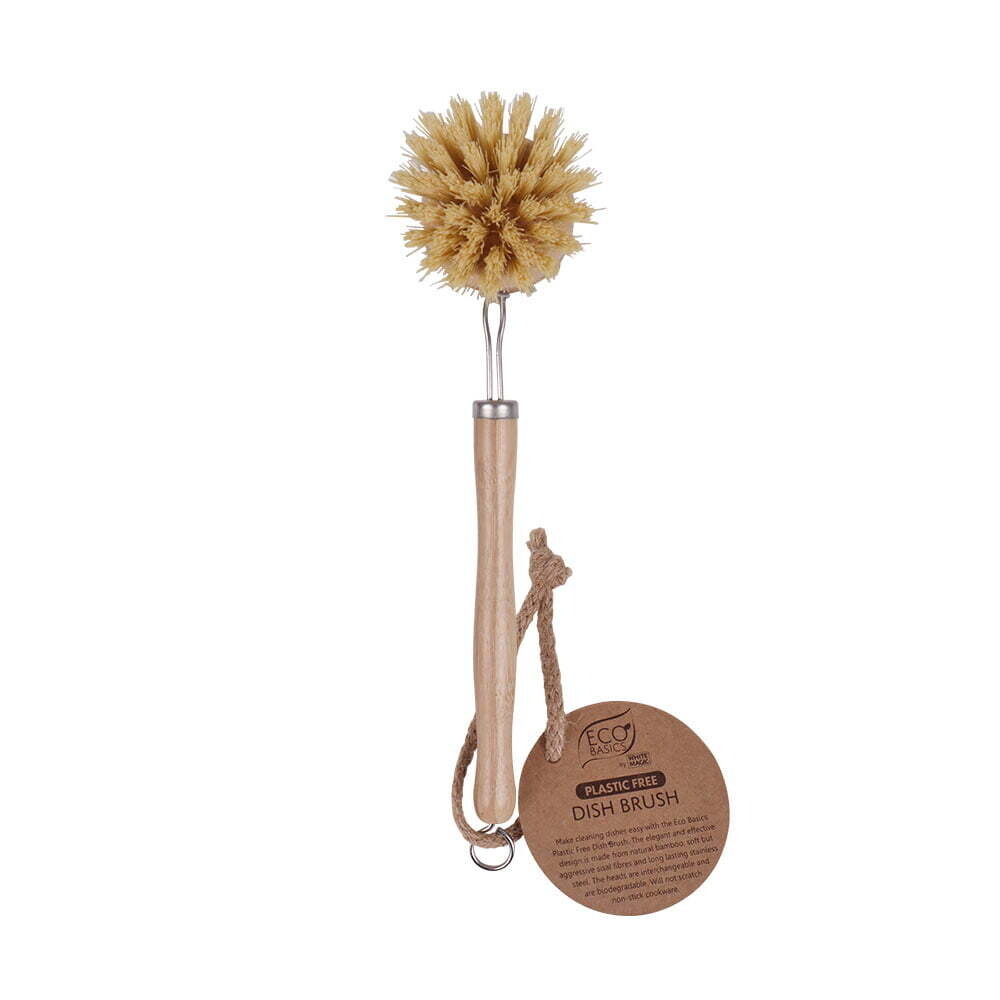 Bamboo Dishwashing Brush Replaceable Head