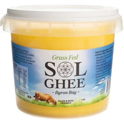 GHEE GRASSFED SOL 1KG