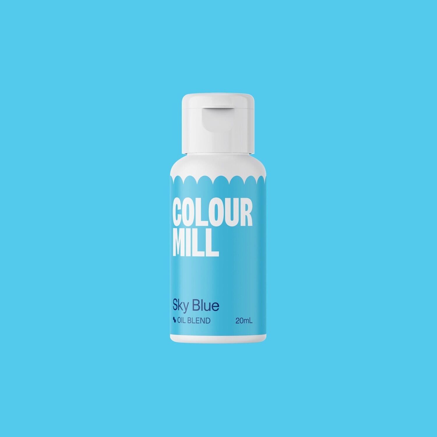 SKY BLUE FOOD COLOUR MILL 20ML