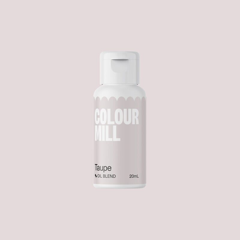 TAUPE FOOD COLOUR MILL 20ML
