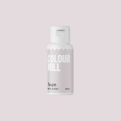 TAUPE FOOD COLOUR MILL 20ML