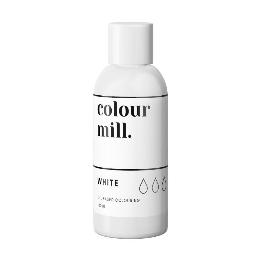 WHITE FOOD COLOUR MILL 100ML