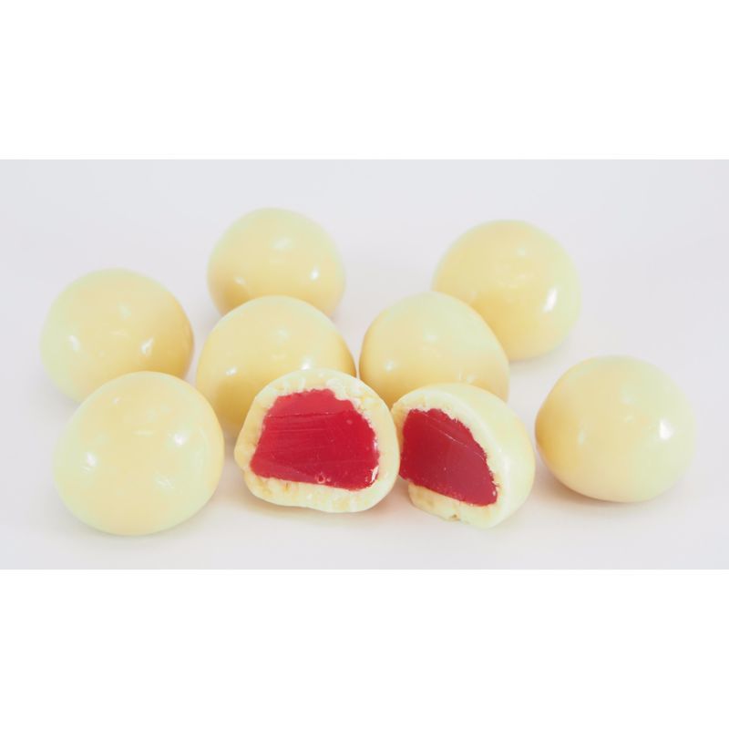 CHOC RASPBERRIES WHITE