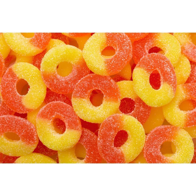 GUMMY PEACH RINGS GUMMY PEACH RINGS