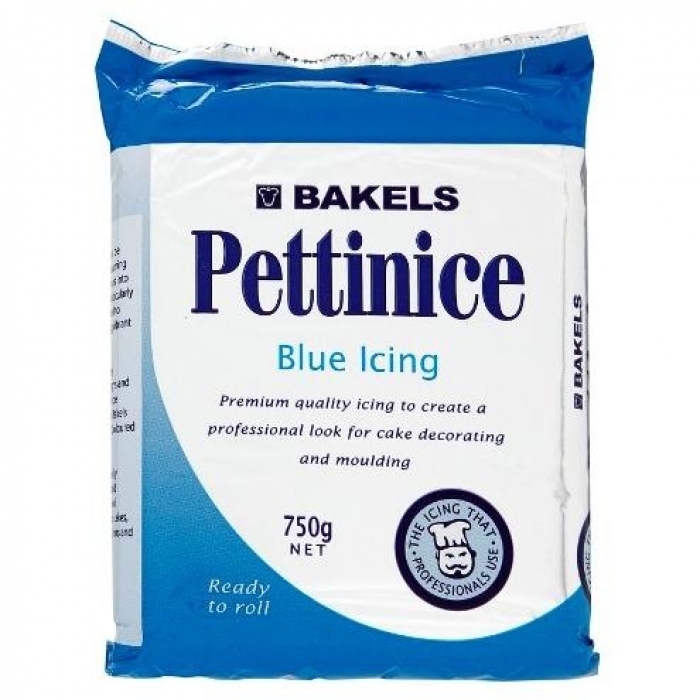 PLASTIC ICING 750G BAKELS BLUE PLASTIC ICING 750G BAKELS BLUE