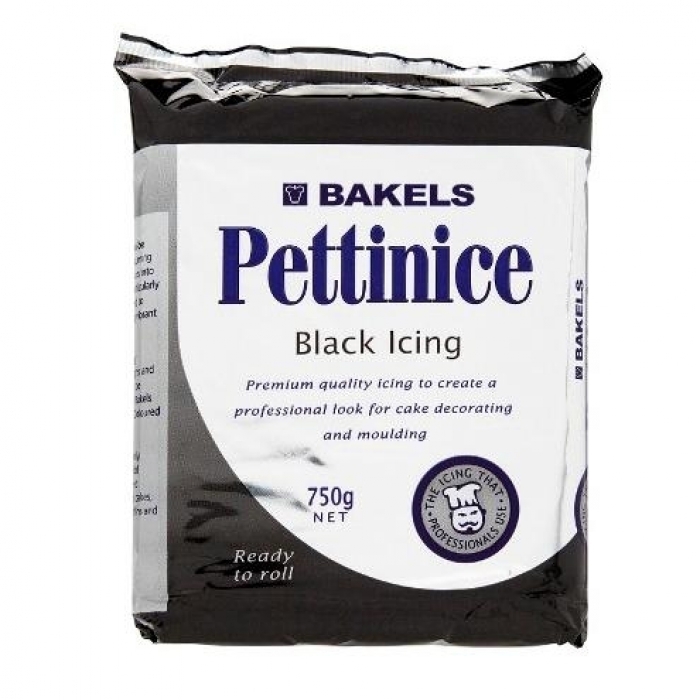 FONDANT 750G BAKELS BLACK