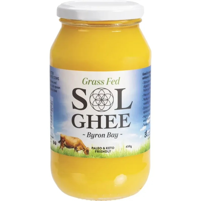 GHEE GRASSFED SOL 450G