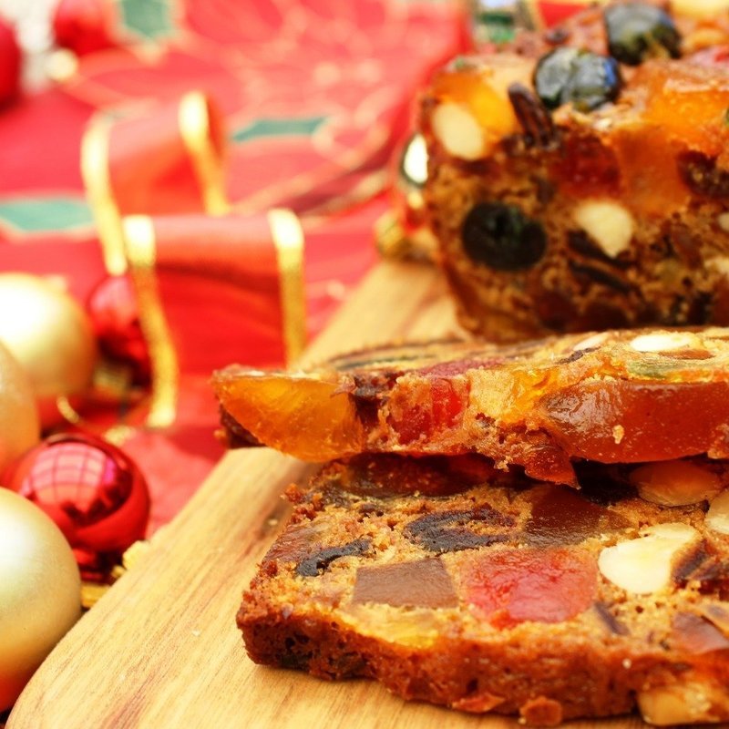 Stained Glass Fruit Cake Kit