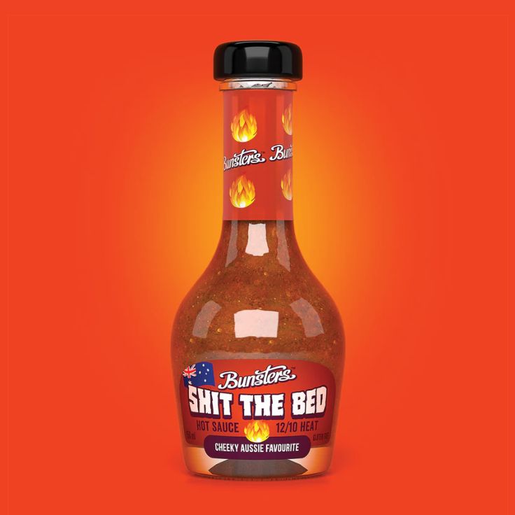 Bunster's Shit the Bed Hot Sauce 12/10