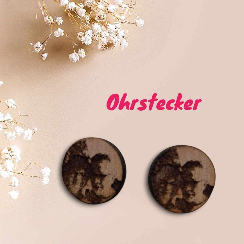 Personalisierbares Ohrstecker Pärchen