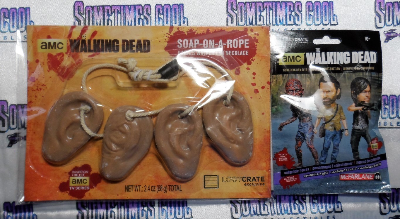 Walking Dead Soap-On-A-Rope and Construct A Figure