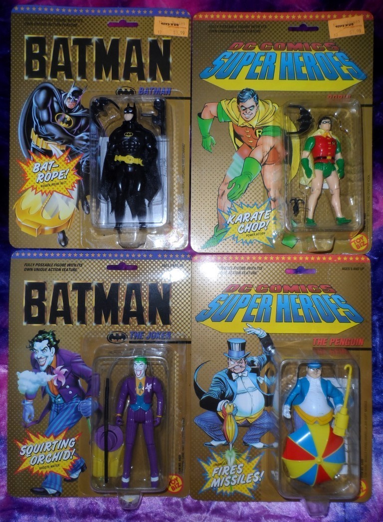 BATMAN Action Figures (Set of 4)