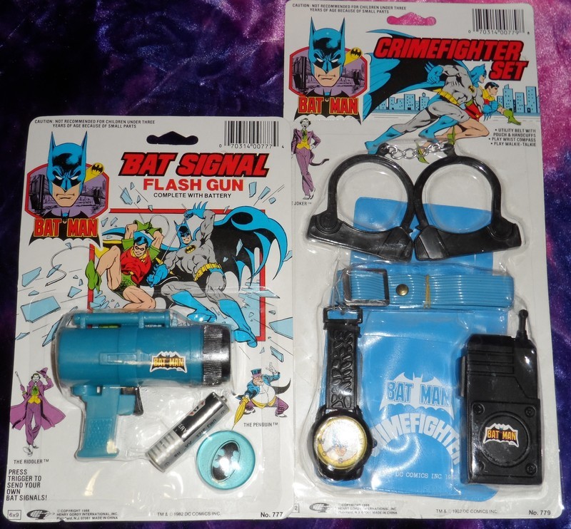 Batman Toy Sets 1988