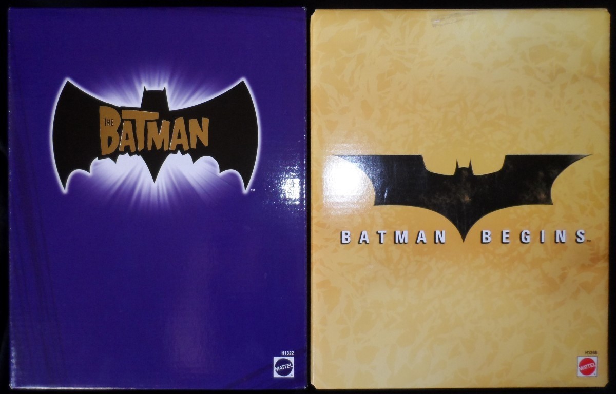 The Batman -Catwoman & Batman Begins -Batman Prototype SuitFigures