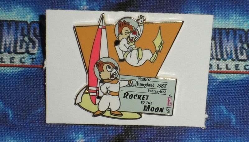 2010 Disney Limited Release Pin: Rocket to the Moon
