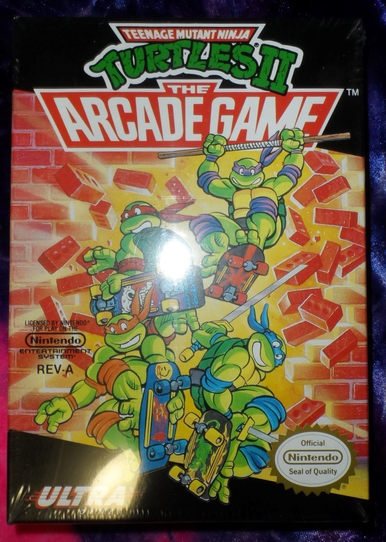 Teenage Mutant Ninja Turtles II : The Arcade Game (NES edition)