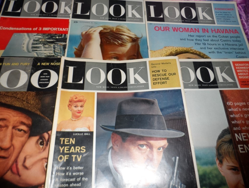 LOOK Magazine Lot of Six