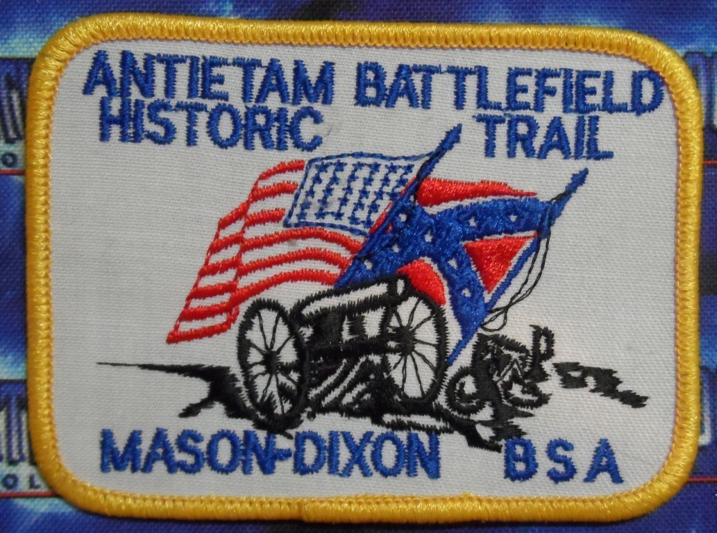 BSA Patch : Antietam Battlefield Historic Trail : Mason-Dixon
