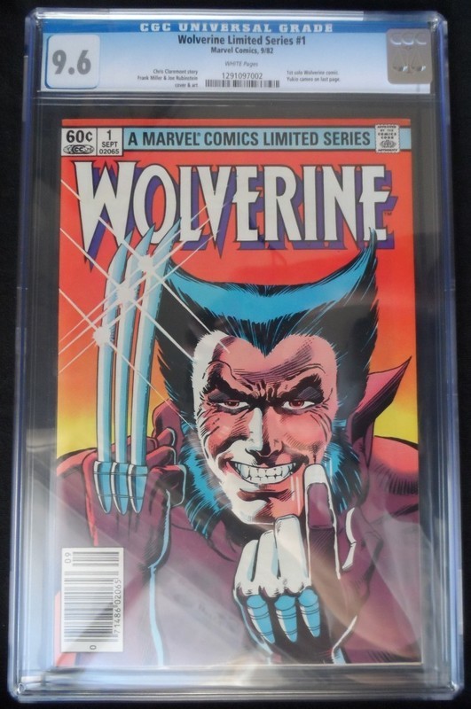 CGC 9.6 Wolverine #1 (Sept 1982)