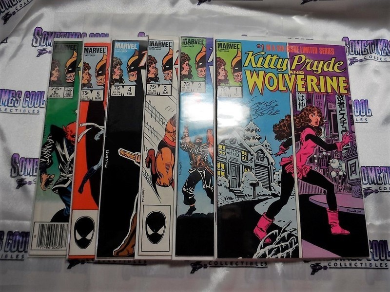 Kitty Pryde & Wolverine Comic Book Set