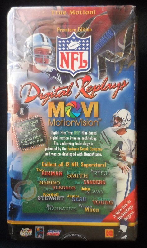 NFL Digital Replays MOVI MotionVision Cards