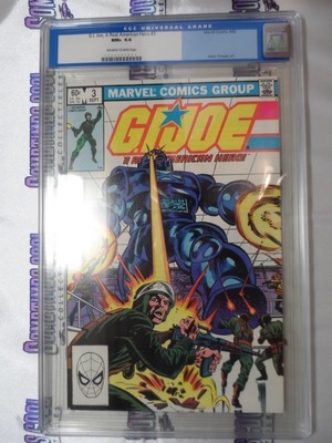 G.I. Joe : A Real American Hero #3 (First Printing) / CGC 9.6