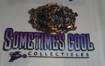 Theodore Roosevelt Council Expo 1967 Neckerchief Slide