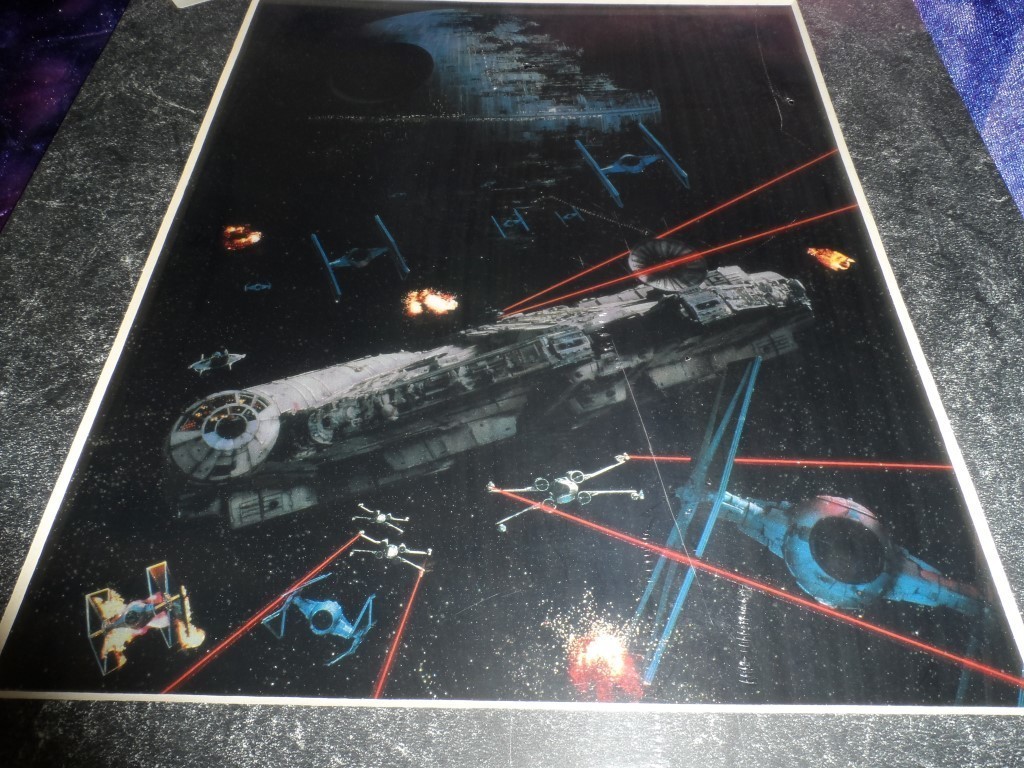 Star Wars Return of the Jedi Art Print -Millennium Falcon