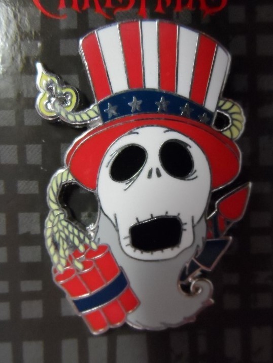 Nightmare Before Christmas Pin - Fourth of July