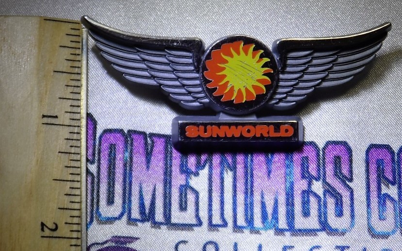 Sunworld Airlines Wings Pin