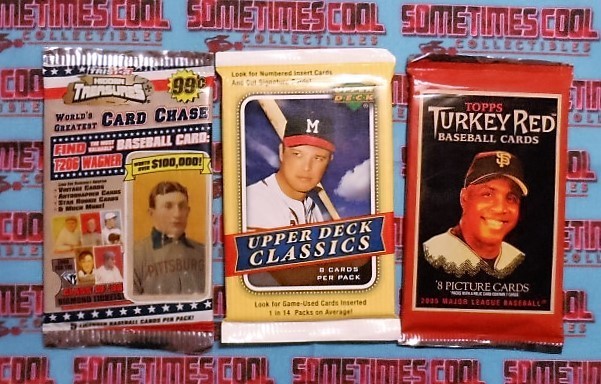 Baseball Trading Cards (3 Pack)