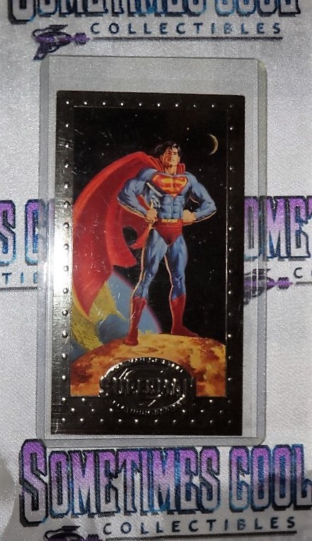 Superman : The Man of Steel Platinum Series Promo Card