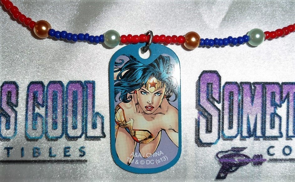 Wonder Woman Dog Tag Necklace
