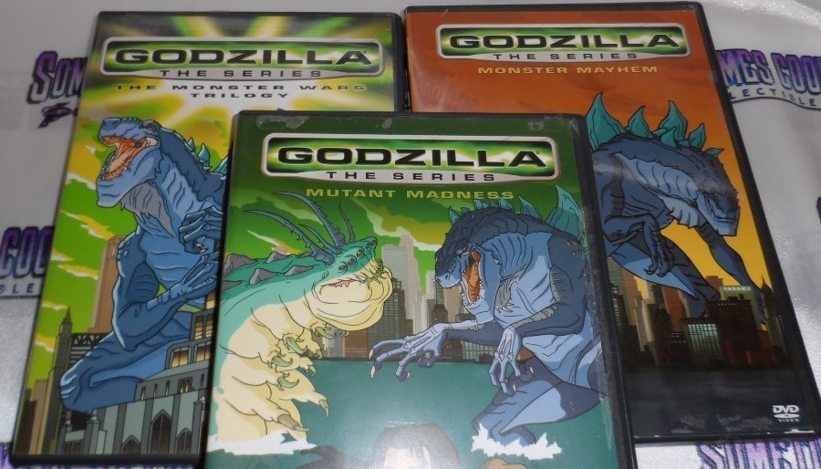 Godzilla The Series Animated Three Pack