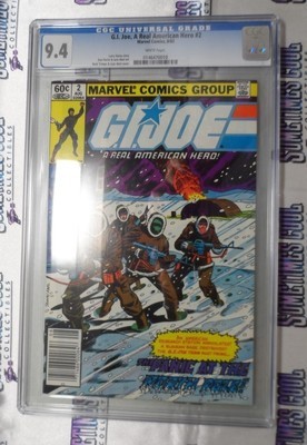 G.I. Joe : A Real American Hero #2 (First Printing) / CGC 9.4